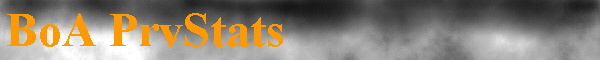 BoA PrvStats